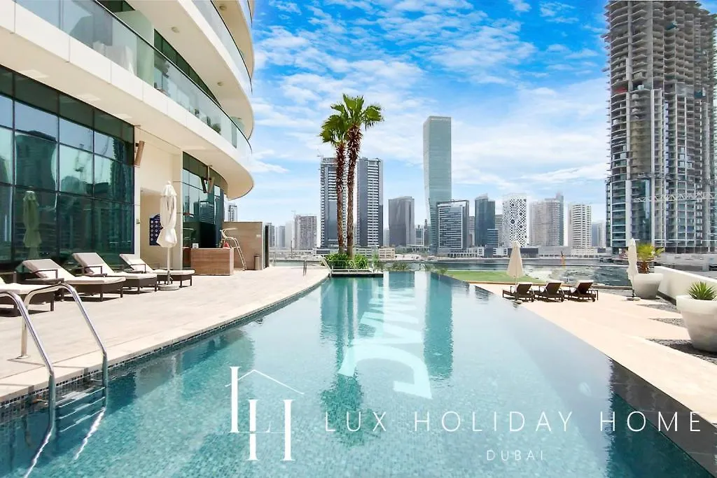 Apartment Lux The Bays Edge Canal View Suite Dubai